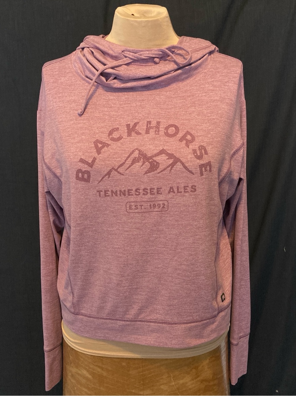 OGIO Heathered Pink Performance Hoodie | Blackhorse Tennessee Ales